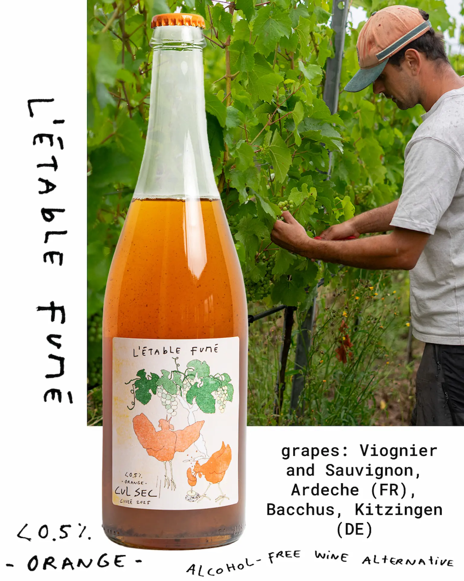 L’étable Fumé - orange